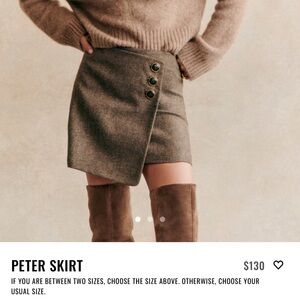 NWT Peter Skirt